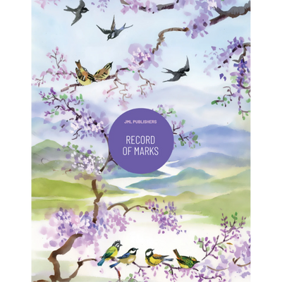 Les éditions JML Record of Marks 8 Groups + 5 Acétates + Protective Cover, Swallow (RM8G+5-acetates+cover/108)