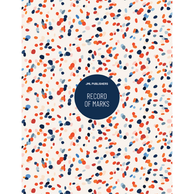 Les éditions JML Record of Marks for 8 Groups Terrazzo Cover (RM8G/198)
