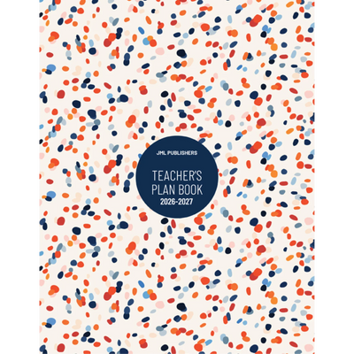 Les Éditions JML Teacher Planner 2026-2027 4 Periods with Record of Marks for 8 Groups (#4+RM8G/198)