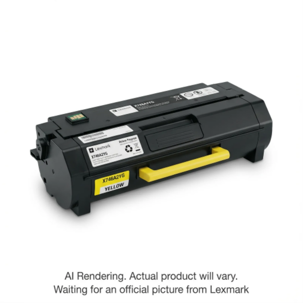Lexmark X746,748 Yellow 7K Toner Cartridge