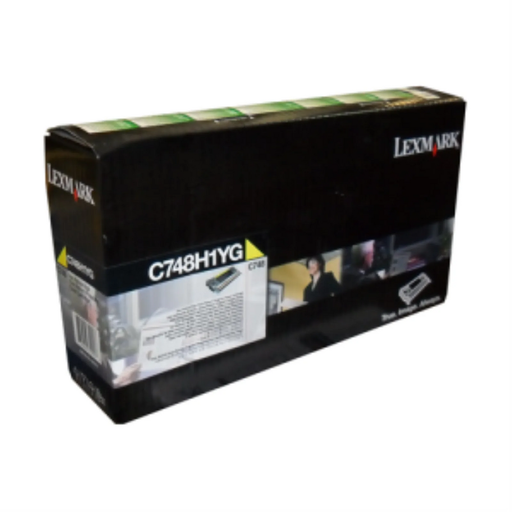 Lexmark C/X748 Yellow Return Program 10K Toner Cartridge