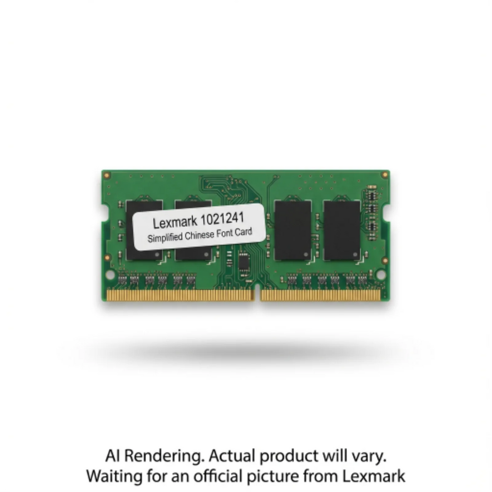 Lexmark Memory Simplified Chinese Font Card