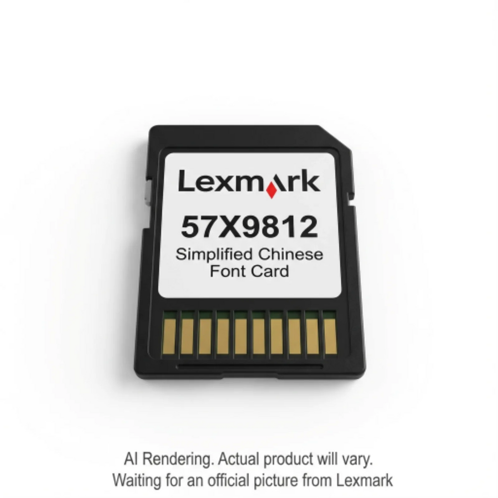 Lexmark Memory Simplified Chinese Font Card