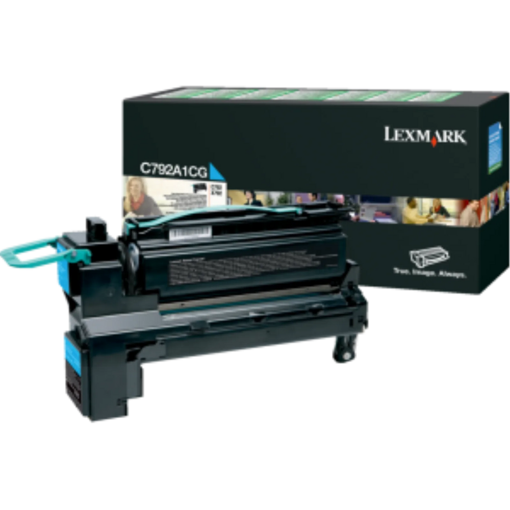 Lexmark C792, X792 Cyan Return Program Print Cartri