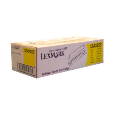 Lexmark Optra 1200 Yellow Toner Cartridge (12A1453)