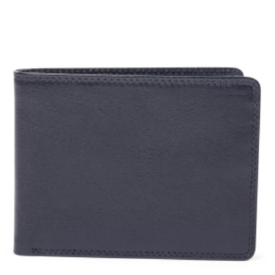 Bugatti Leather Billfold Wallet (MWL97472-BLACK)