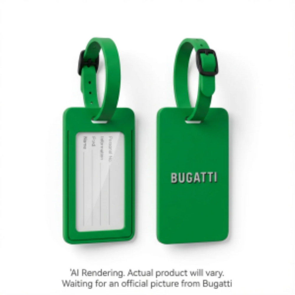Bugatti - 2-Pieces Rubber Luggage Tag - Rubber