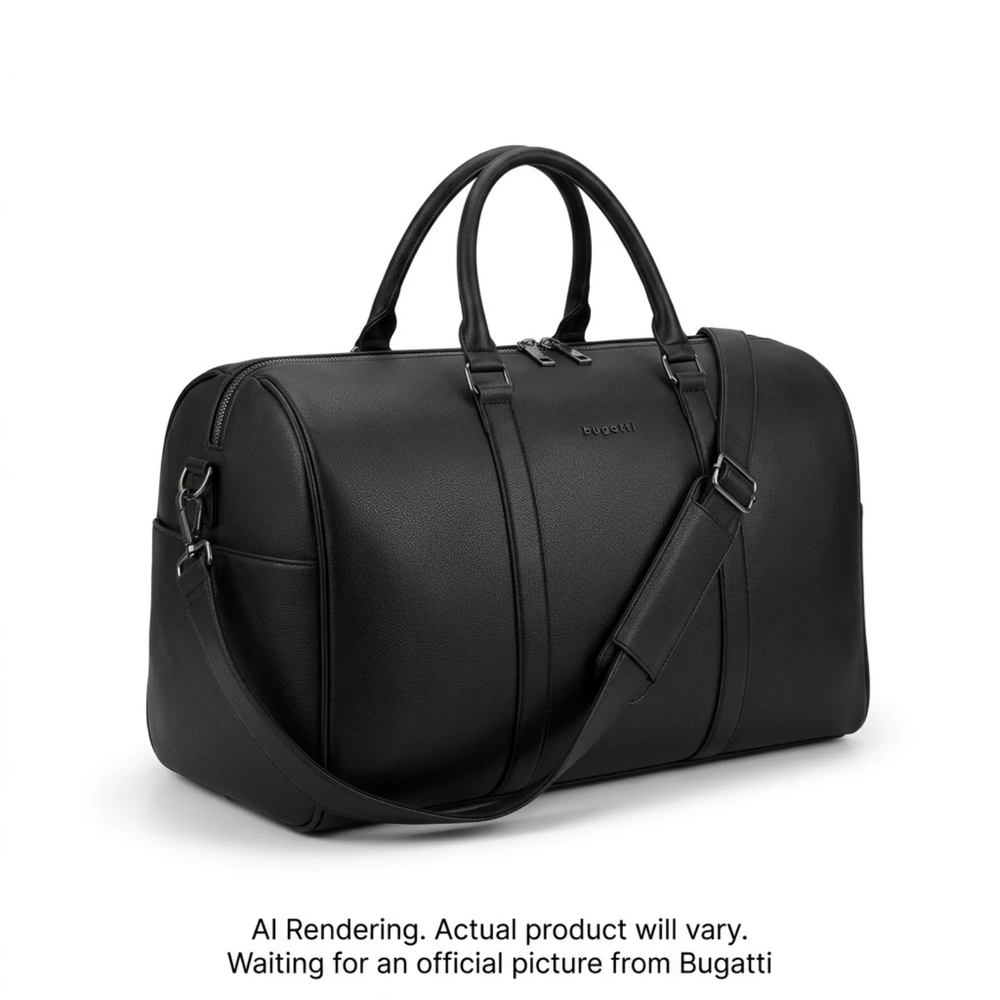 Bugatti- Wellington- Duffle Bag- PU- Black