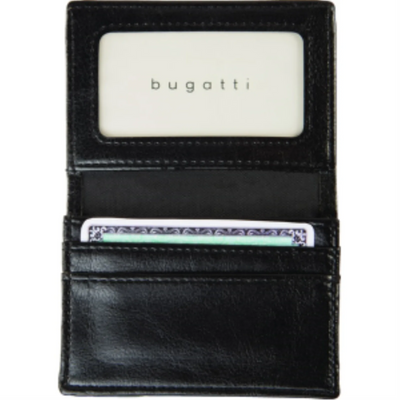 Bugatti Business Card Case Synthetic (BCC5000-BLACK)