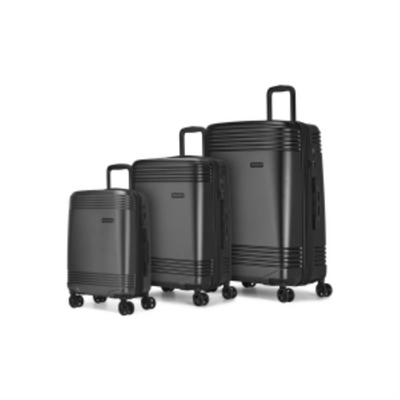 Bugatti Nashville 3 Piece Set - Charcoal (HLG3903BU-CHARCOAL)