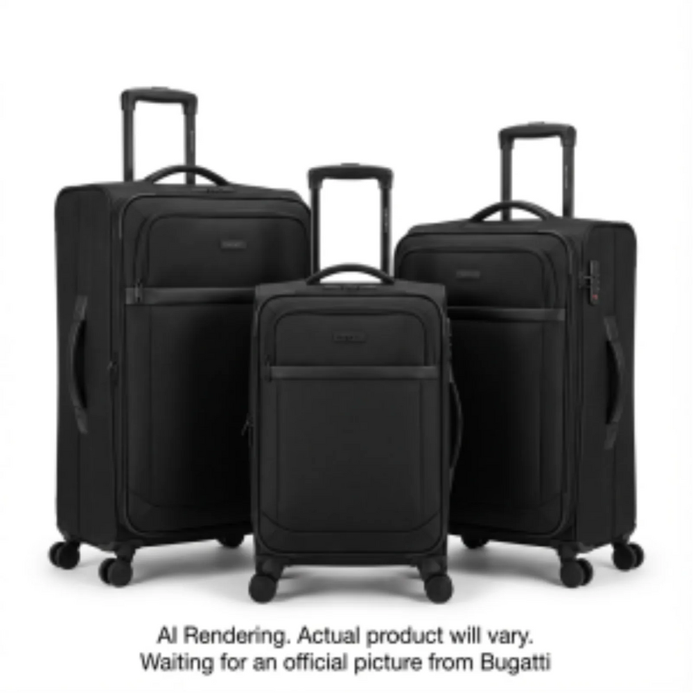 Sydney (Vacilando) - Bugatti - 3 Pcs Luggage Set - Polyester
