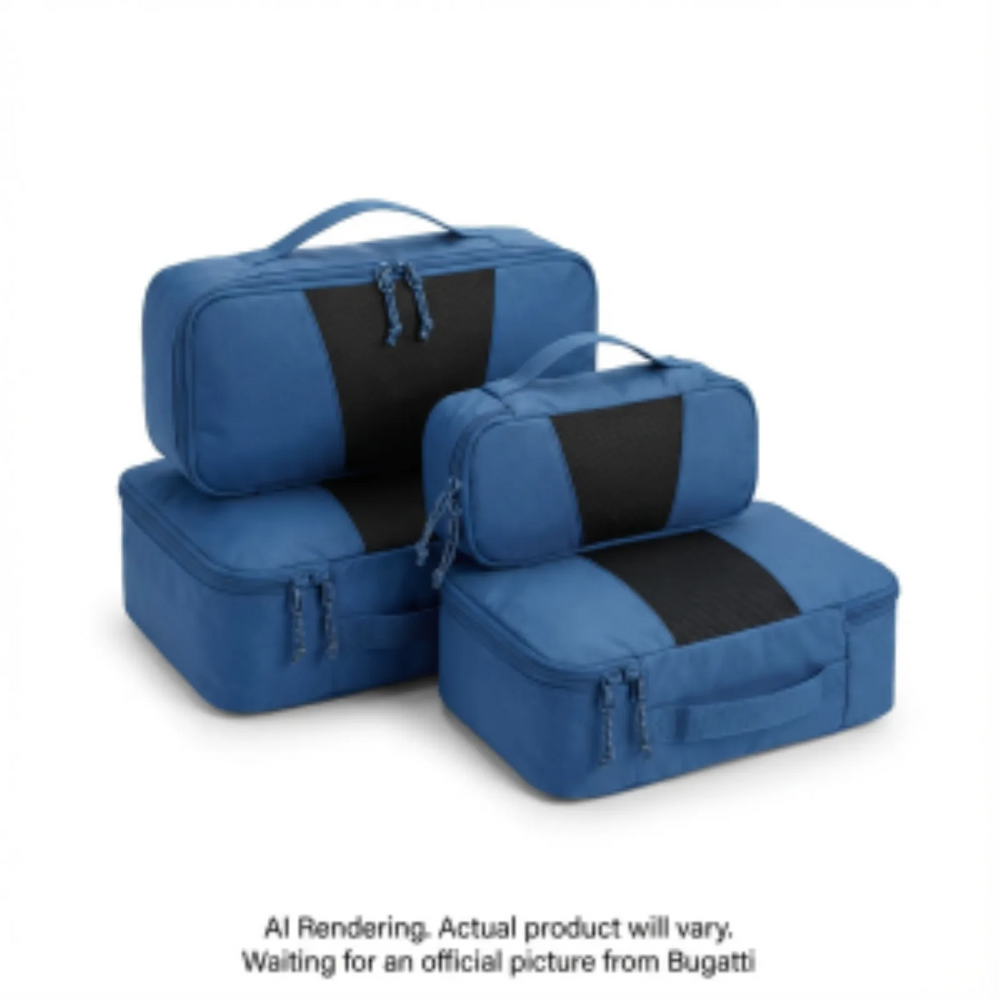 Bugatti - Compression Packing Cubes - Set Of 4 - Polyester