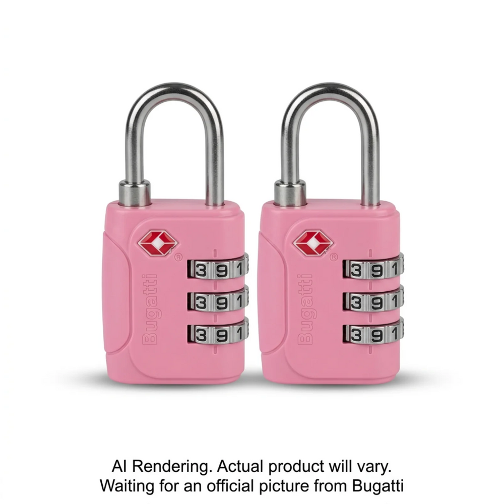 MONACO - Bugatti - 2-Pieces TSA Dial Lock - ABS