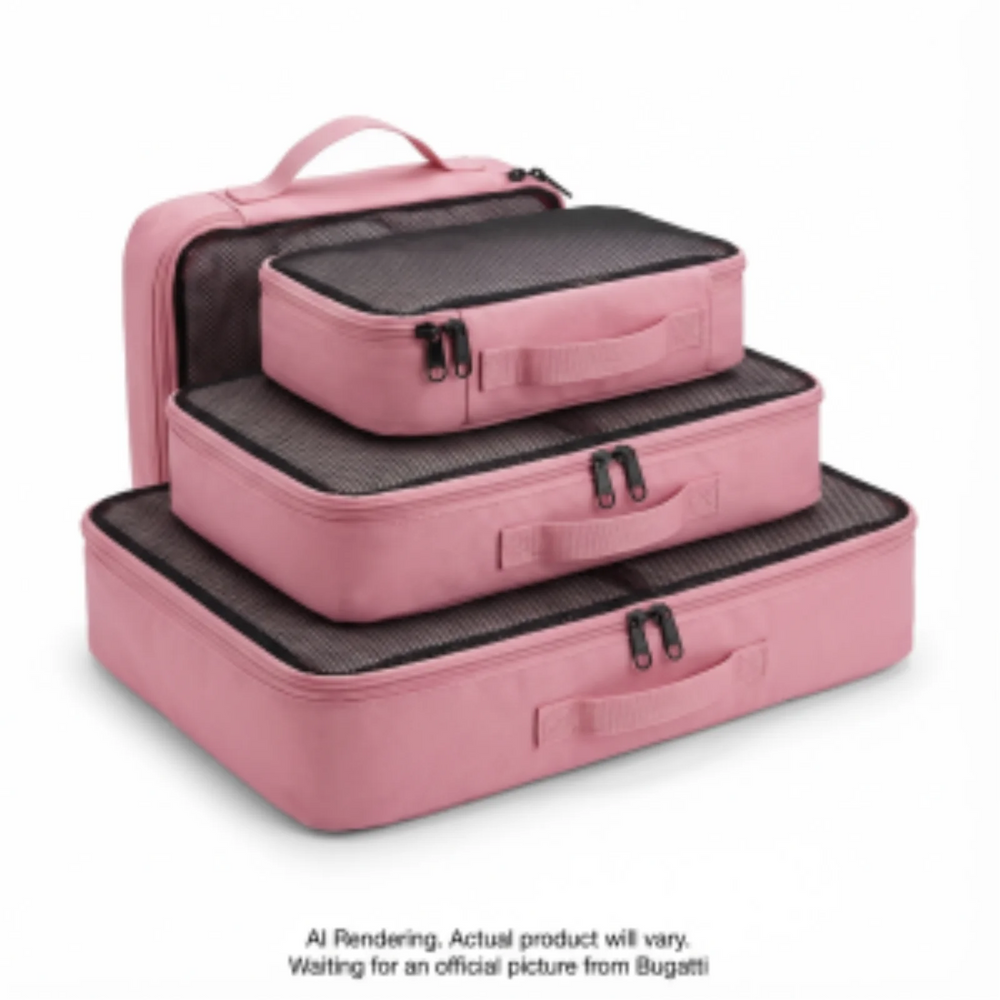 Bugatti Travel Accessories Bugatti - 3 Pcs Set Packing Cubes
