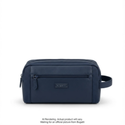 Bugatti Valentino Toiletry Bag - Navy (TAC1408-NAVY)