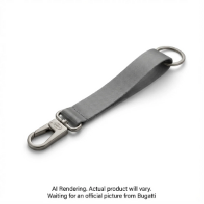 Bugatti Downtown Essentials Key Chain - Grey (TAC2633BU-GREY)