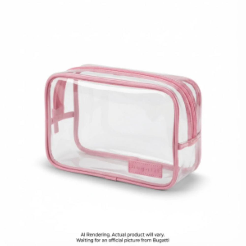 Downtown Essentials Transparent Toiletry Bag TAC2634BU-PINK