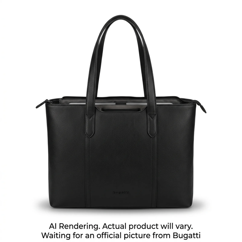Bugatti- Tote Bag- Wellington- PU -Black