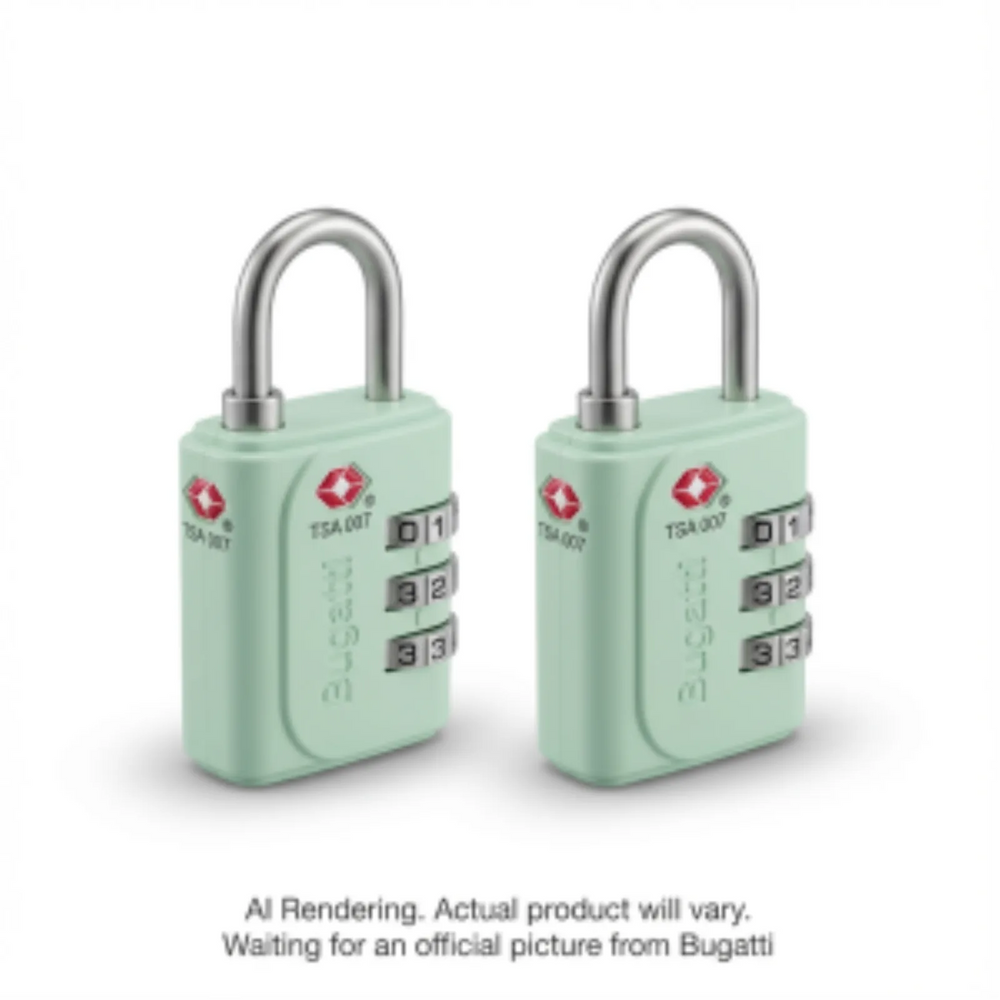 Bugatti - Tsa Dial Lock -2 Pieces - Abs