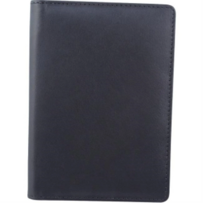 Bugatti Passport Holder Genuine Nappa Leather Rfid Protection (TAC1400-BLACK)