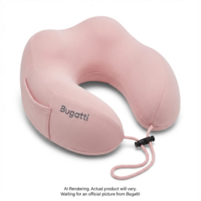 Bugatti Ergonomic Neck Pillow (TAC2627BU-LPINK)
