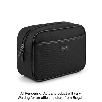 Bugatti Toiletry Bag Polyester Madison Black (TAC2794BU-BLACK)