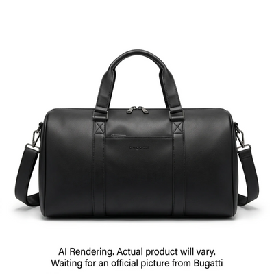 Bugatti Duffle Bag PU Brown (DUF2814BU-BLACK)