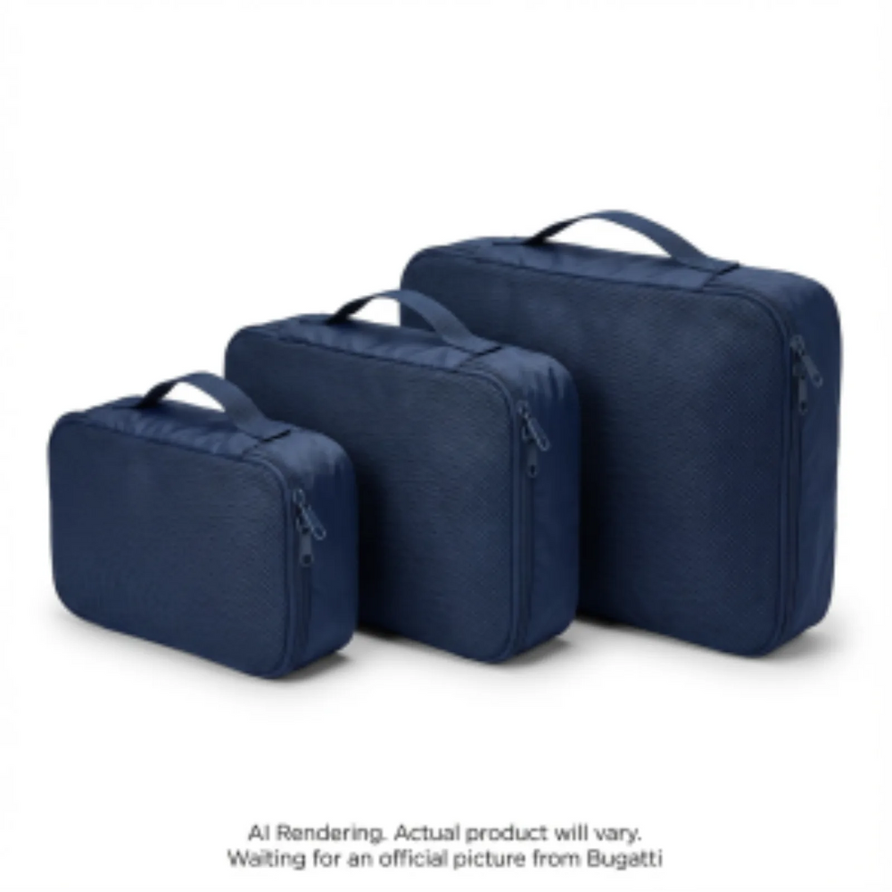 Bugatti Travel Accessories Bugatti - 3 Pcs Set Packing Cubes