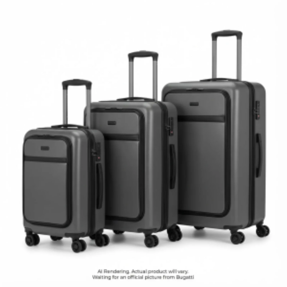 Bugatti Hamburg 3 pcs set Luggage