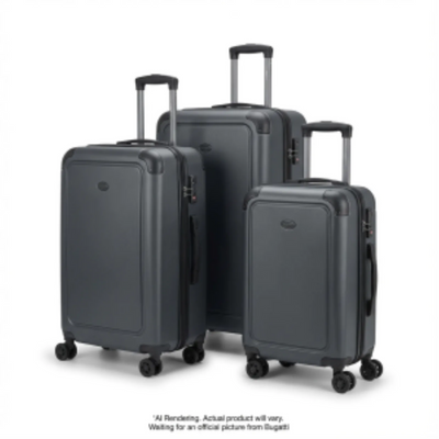 Bugatti Munich 3 Pc Set (HLG7703BU-CHARCOAL)