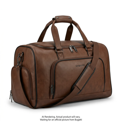 Bugatti Duffle Bag PU Brown (DUF2814BU-BROWN)