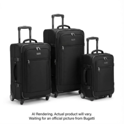 Bugatti Denver 3 Pcs Set (DUFW9503XLBU-BLACK)
