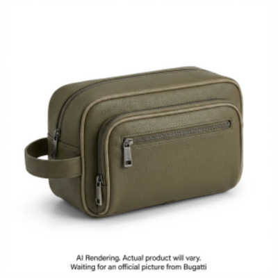 Bugatti Valentino Toiletry Bag Khaki (TAC1408-KHAKI)