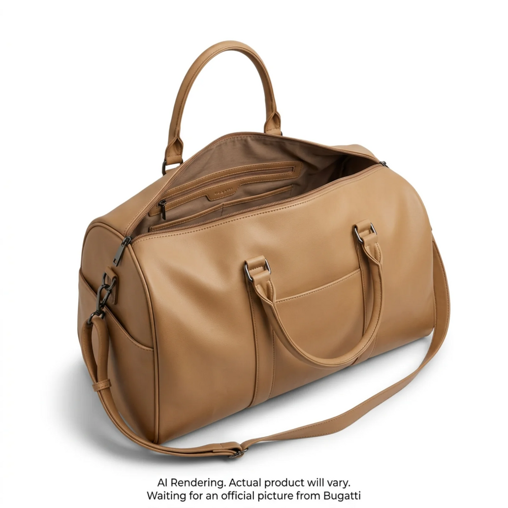 Bugatti- Wellington- Duffle Bag- PU- Cookie