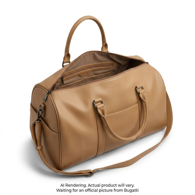 Bugatti Wellington Duffle Bag Cookie PU (DUF2813BU-COOKIE)