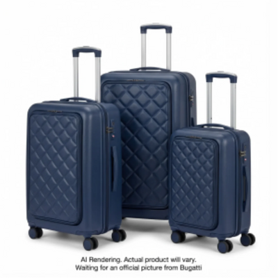 Bugatti Amsterdam 3 Piece Set (SLG9803BU-NAVY)