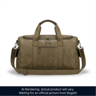 Bugatti Valentino Duffle Bag - Khaki (DUF623-KHAKI)