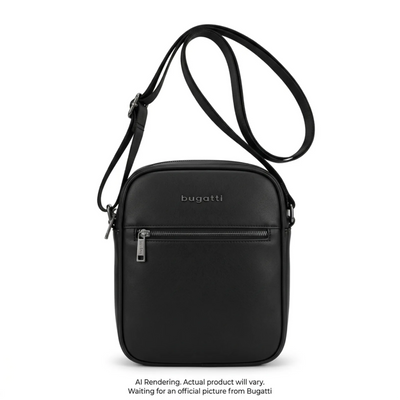 Bugatti Palermo Crossbody Bag PU Black (CBY2821BU-BLACK)