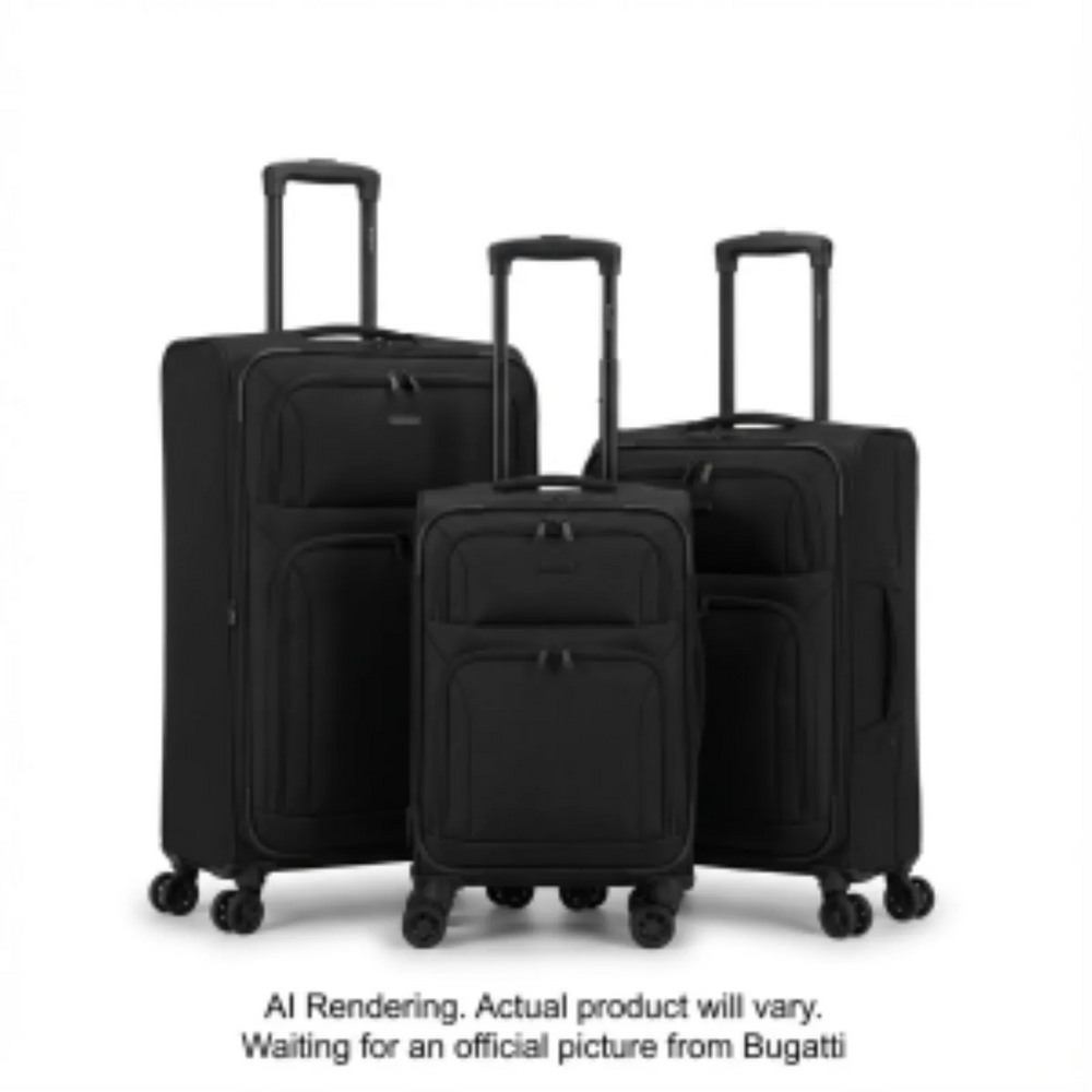 Havana - Bugatti - 3 Pcs Luggage Set - Polyester