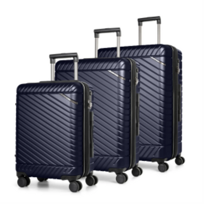 Bugatti Oslo 3 pcs Set Luggage (HLG4803BU-NAVY)