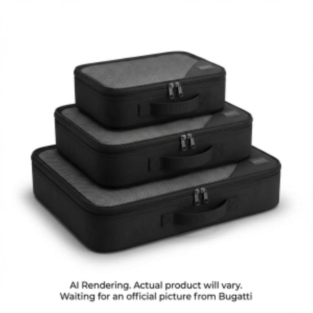 Bugatti Travel Accessories Bugatti - 3 Pcs Set Packing Cubes