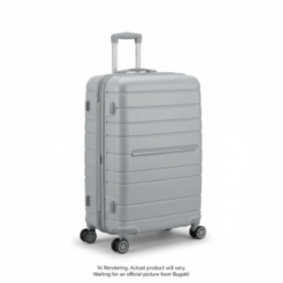 Bugatti Classic Hardside Luggage - 28" Large Spinner - Grey (HLG5828BU-GREY)