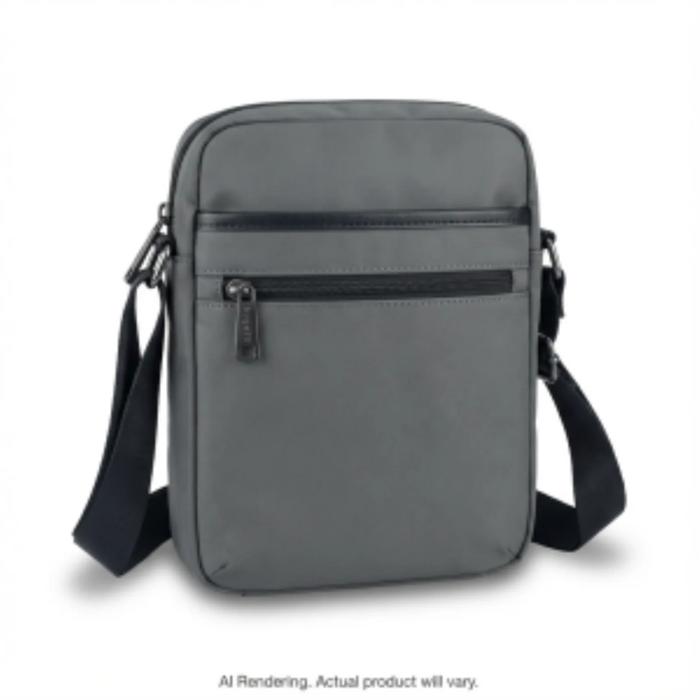 Bugatti Downtown Essentials CBY2728BU Crossbody Bag – RFID Protection Grey