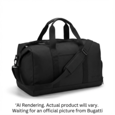 Bugatti Downtown Essentials Duffle Bag (TTE2711BU-BLACK)