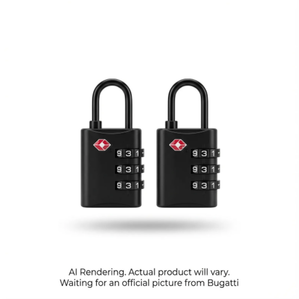 Bugatti - Tsa Dial Lock -2 Pieces - Abs