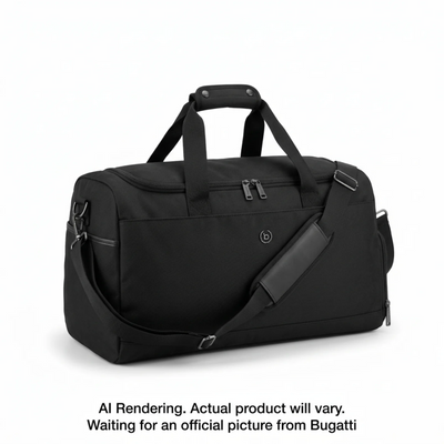 Bugatti Duffle Bag Chicago Polyester Black (DUF2816BU-BLACK)