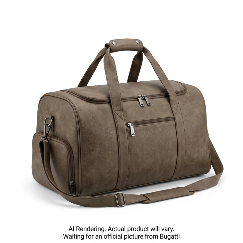 Bugatti- Duffle Bag- PU- Brown