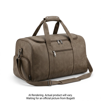 Bugatti Duffle Bag PU Brown (DUF2814BU-STONE)