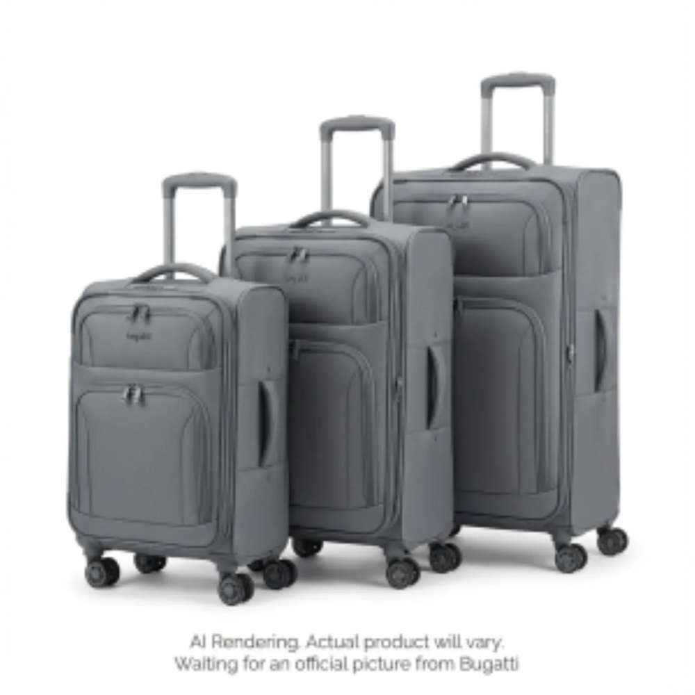 Havana - Bugatti - 3 Pcs Luggage Set - Polyester