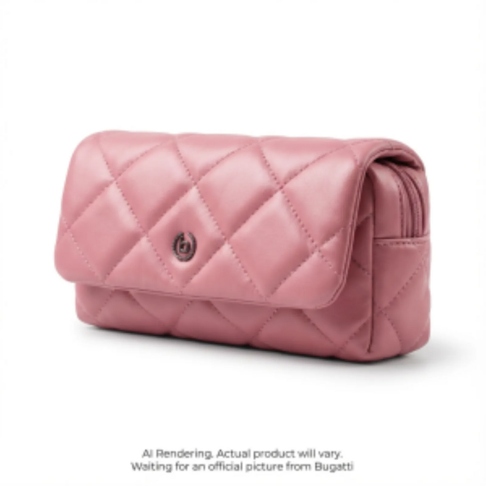 Bugatti -Puffer Pu Glass Case - Made Of Pu